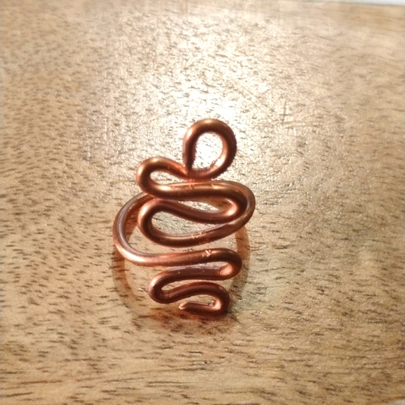 House of Negesti Kasai Copper Ring, Adjustable - Picture 4 of 4